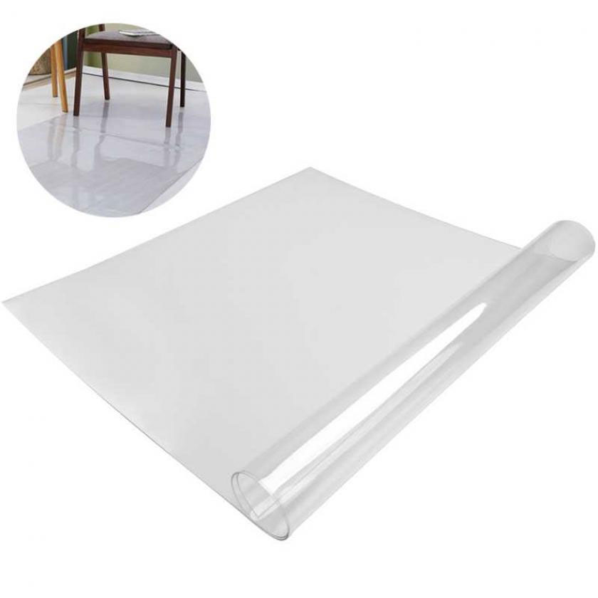Килимок під стілець захисний, 1250*1000*0,8мм., Поліпропілен,  прозор. Україна - фото 1