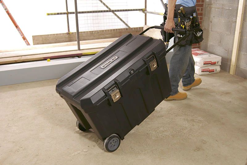 Ящик для інструменту MOBILE JOB CHEST, пластиковий, з коліщатами STANLEY - фото 1