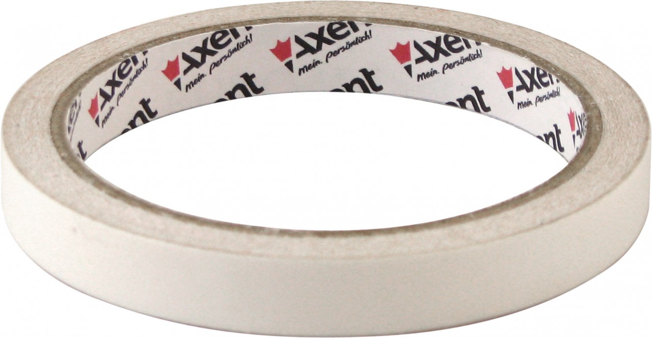 Клейка стрічка двостороння на спіненій основі 12мм.*10м. Axent - фото 1