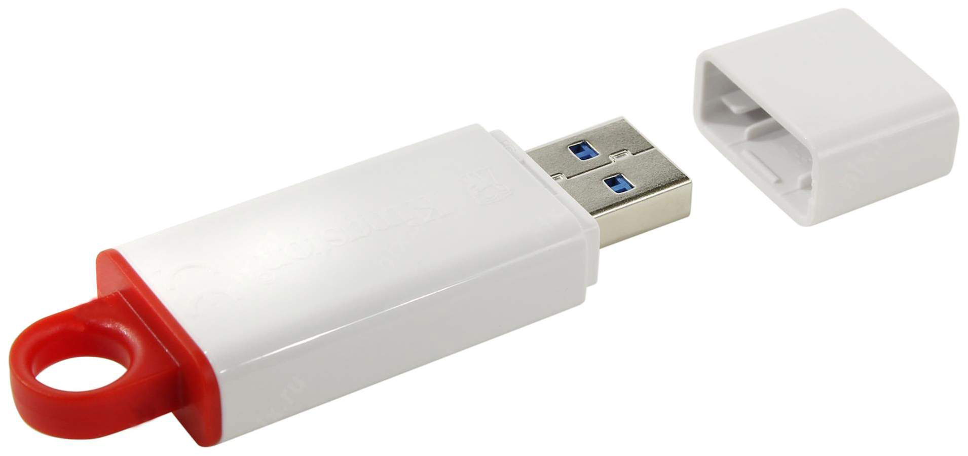Флеш-пам'ять USB 3.0 Flash Drive 32Gb DTI Gen.4, пластик, корпус біл. Kingston - фото 4