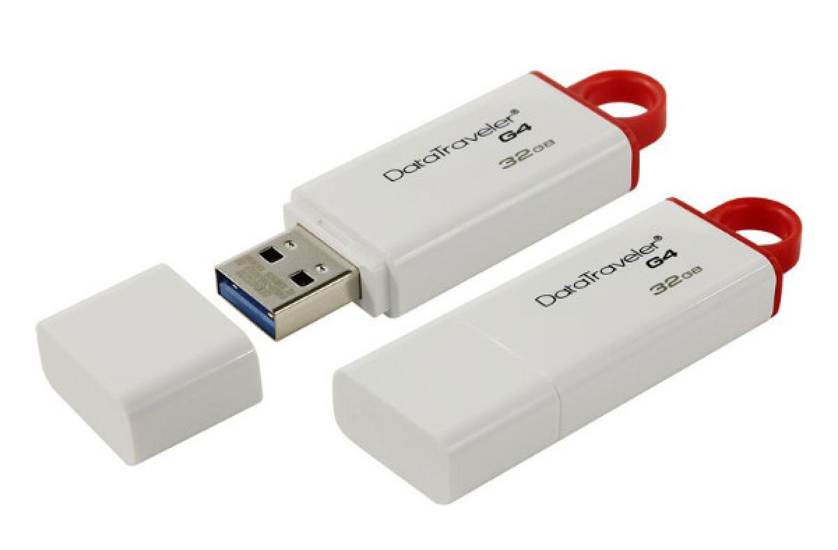Флеш-пам'ять USB 3.0 Flash Drive 32Gb DTI Gen.4, пластик, корпус біл. Kingston - фото 5