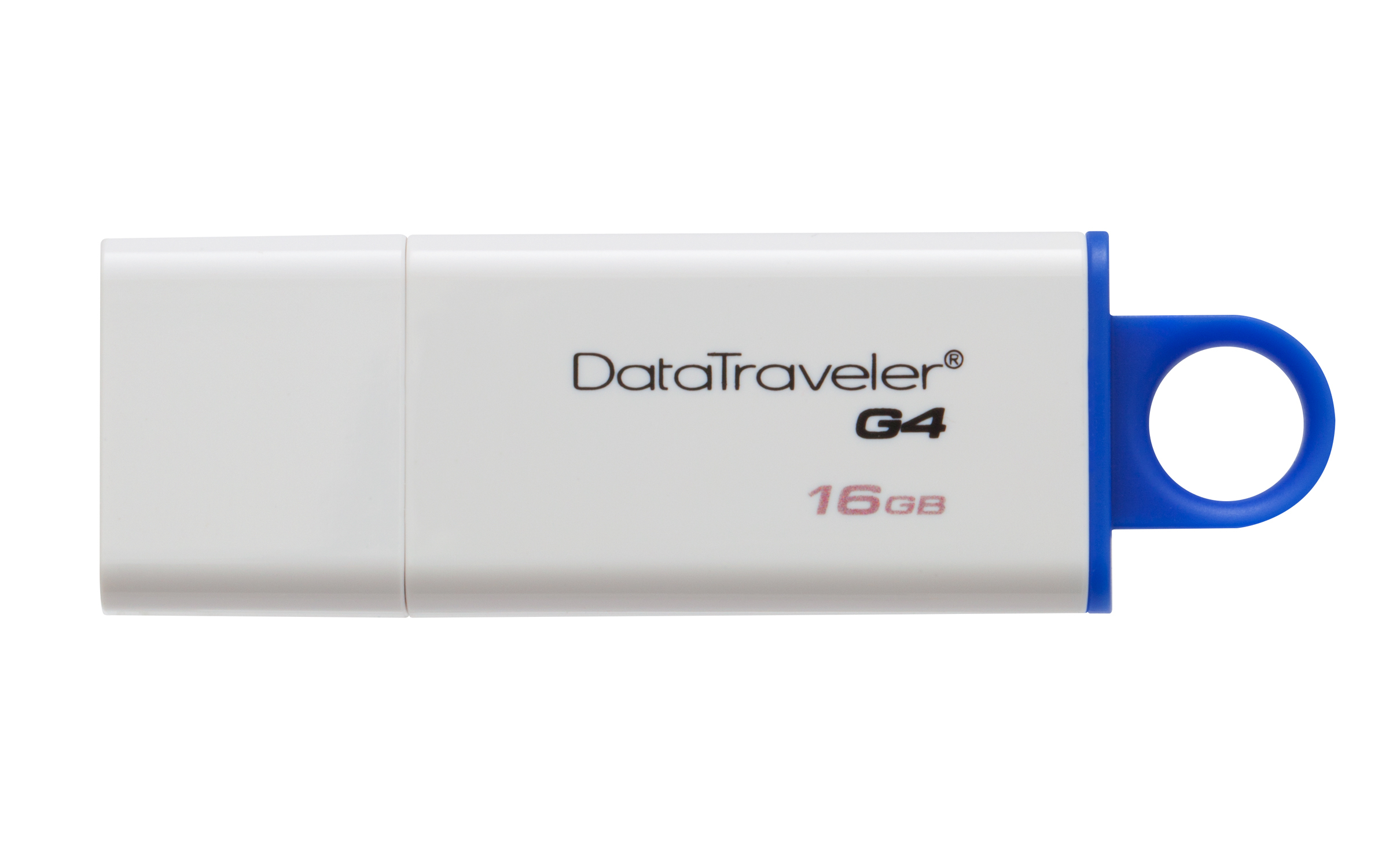 Флеш-пам'ять USB 3.0 Flash Drive 16Gb DTI Gen.4, пластик. корпус, біл. Kingston - фото 2