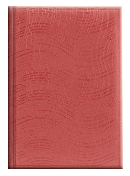 Ежедневник недатированный Агенда Wave, красн. Brunnen - фото 1