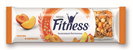 Батончик с цельными злаками персиком и абрикосом Фитнес 23,5г. Nestle - фото 1