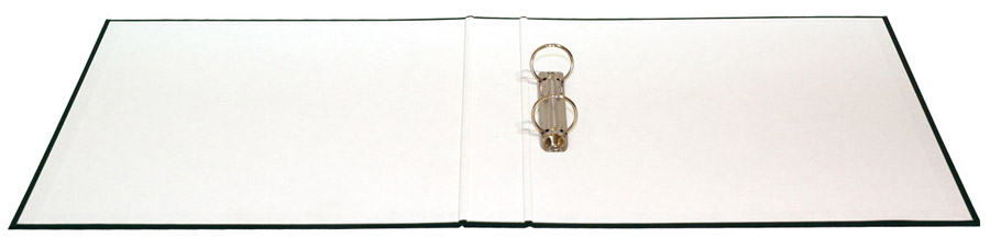 Папка А4 40мм. 2кольца, сменный индекс, син. DONAU - фото 3