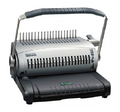 Біндер для пластикових пружин S100, до 500арк., діркопробивач на 20арк. D&Art - фото 1