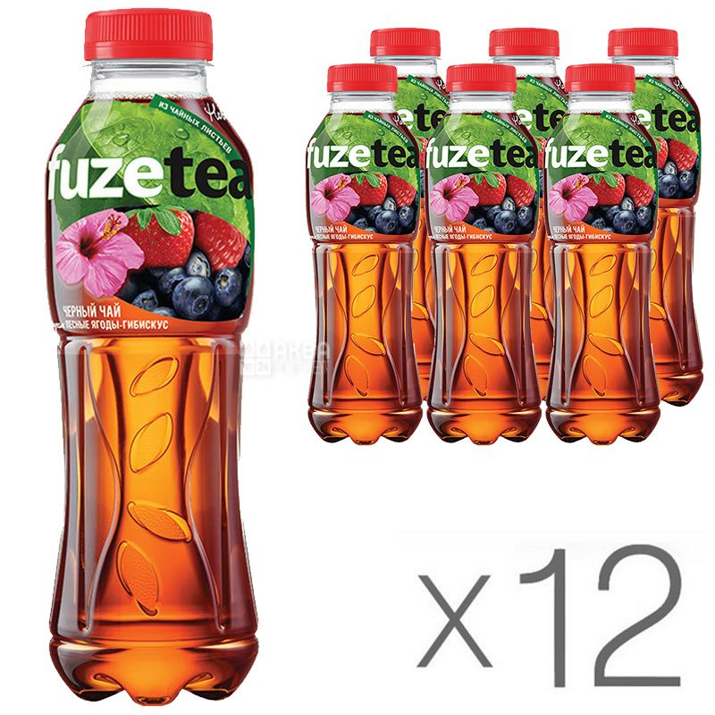 Напиток Фьюзти со вкусом Лесных ягод 0,5л., 12шт./уп., пластиковая бутылка Fuzetea - фото 2