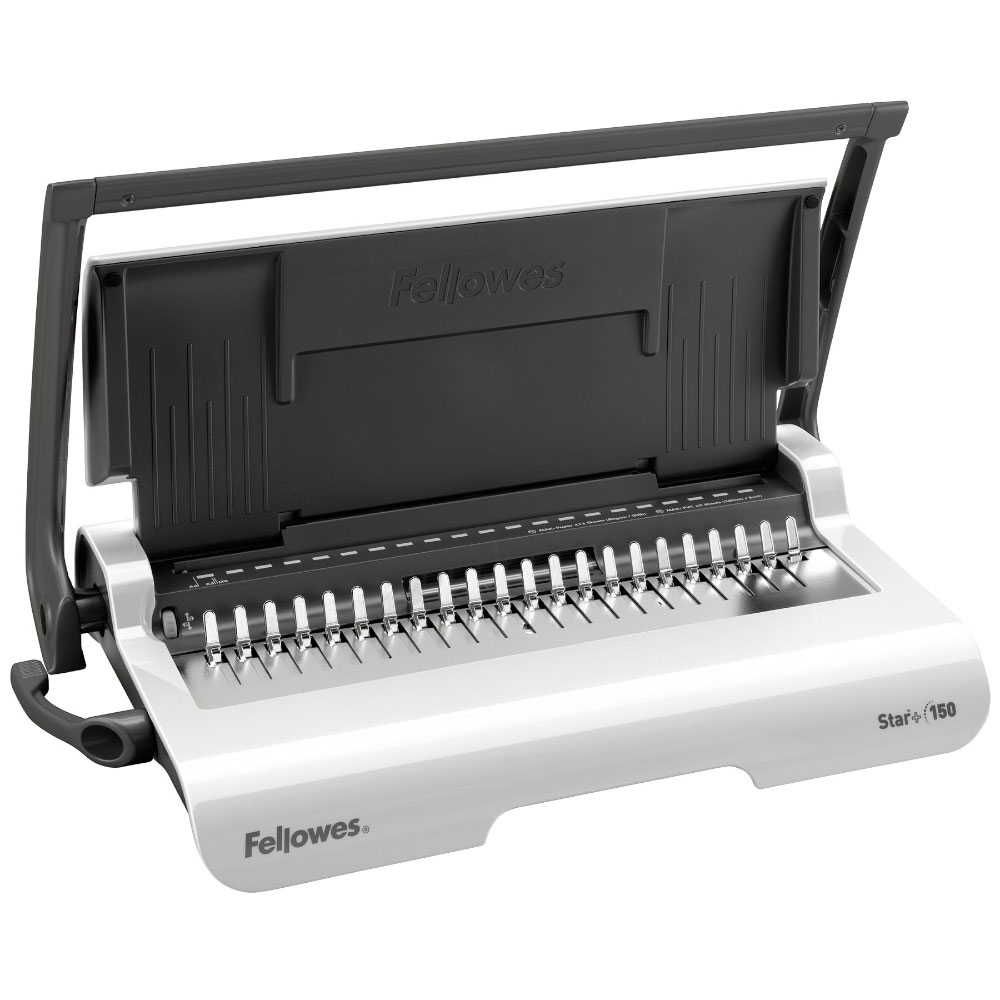 Переплетчик для пластиковых пружин STAR+, до 150л., дырокол 12л. (f.B5627501) FELLOWES - фото 4