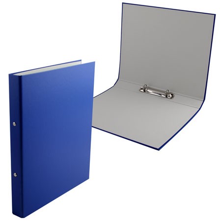 Папка А4 35мм. 2кольца, син. DONAU - фото 1