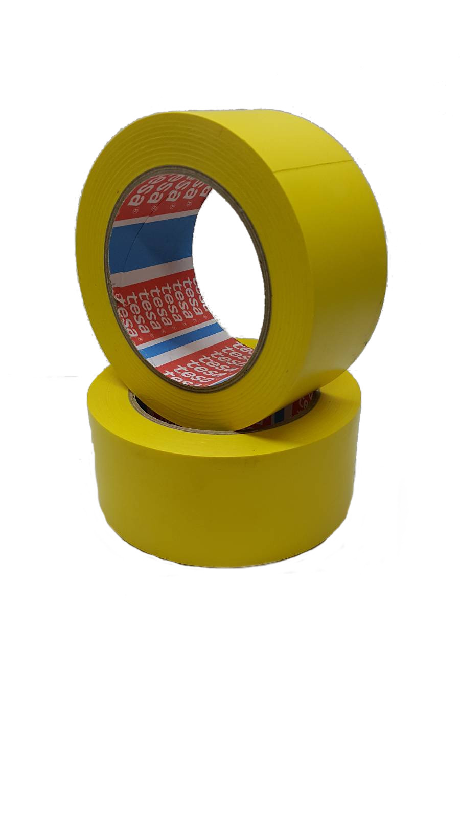 Лента сигнальная самоклеющаяся 50мм.*33м., арт.: 60760, желт. Tess - фото 1