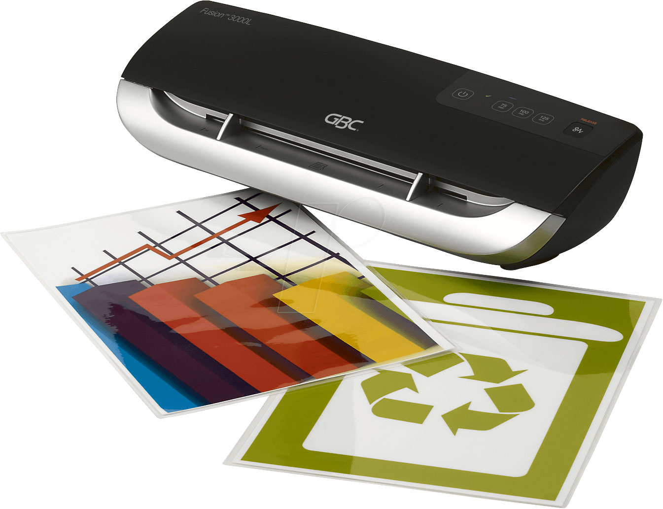 Ламинатор А4 Fusion 3000L, плотность пленки 75 - 125мкм. GBC - фото 2