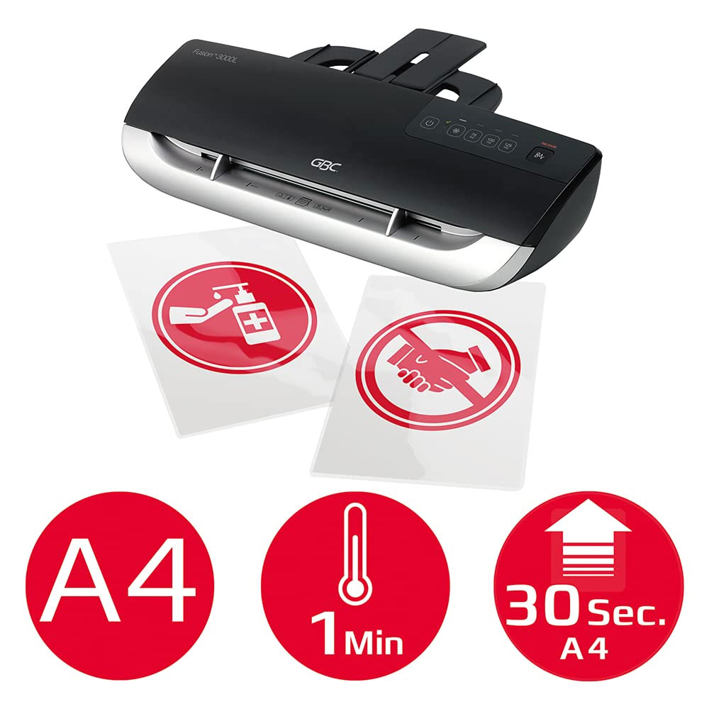 Ламинатор А4 Fusion 3000L, плотность пленки 75 - 125мкм. GBC - фото 3