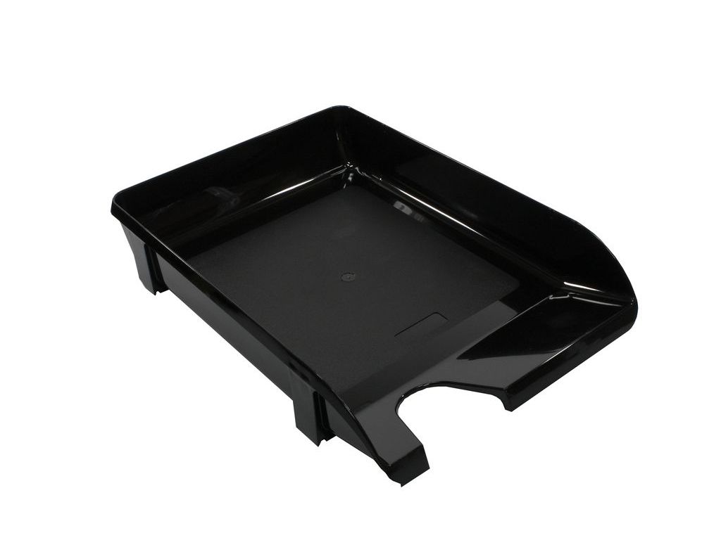 Лоток горизонтальный для бумаг (80503), черн. Арника - фото 1