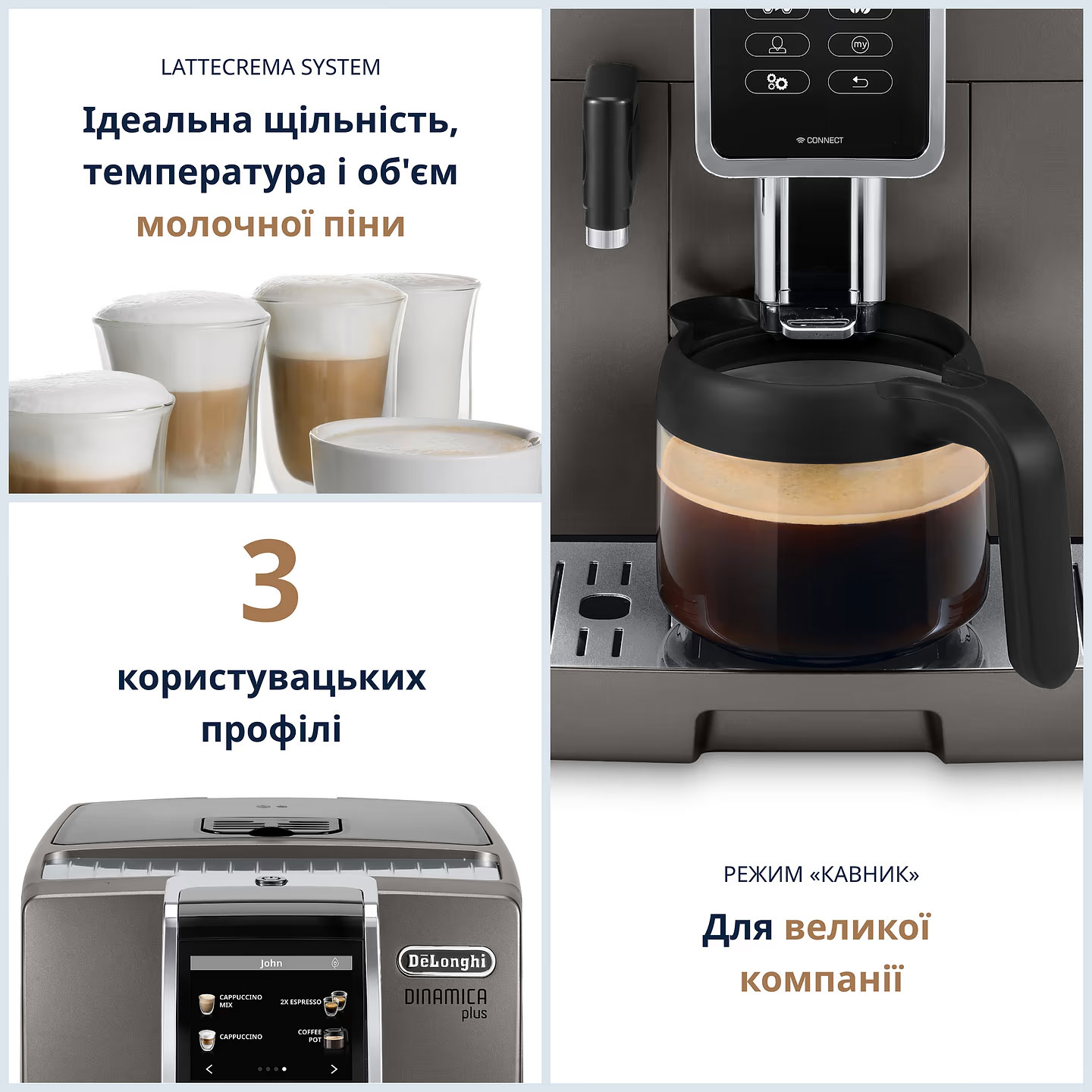 Кавомашина DeLonghi ECAM 370.95.T DELONGHI - фото 8