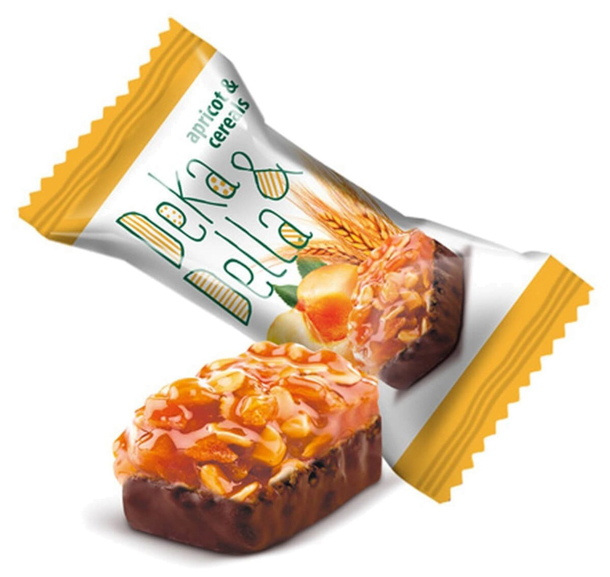 Цукерки Deka&Della курага/злаки 2,5кг. Лукас - фото 1