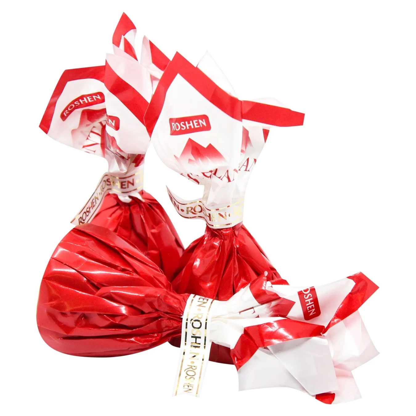 Цукерки Монблан з дробленим мигдалем та кокосовим кремом, 1кг Roshen - фото 1