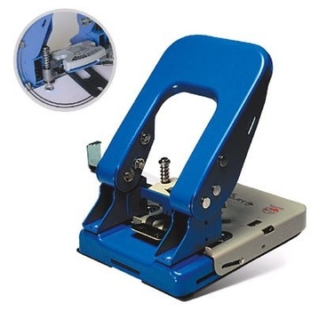 Дырокол для клепок на 2 отверстие., 30л. Kangaro - фото 1