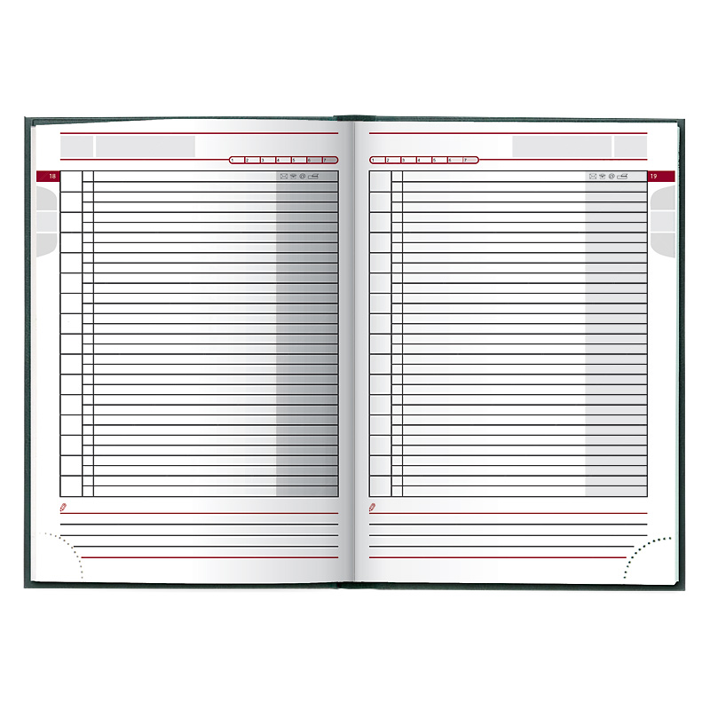 Щоденник недатований Агенда Miradur, зелен. Brunnen - фото 2