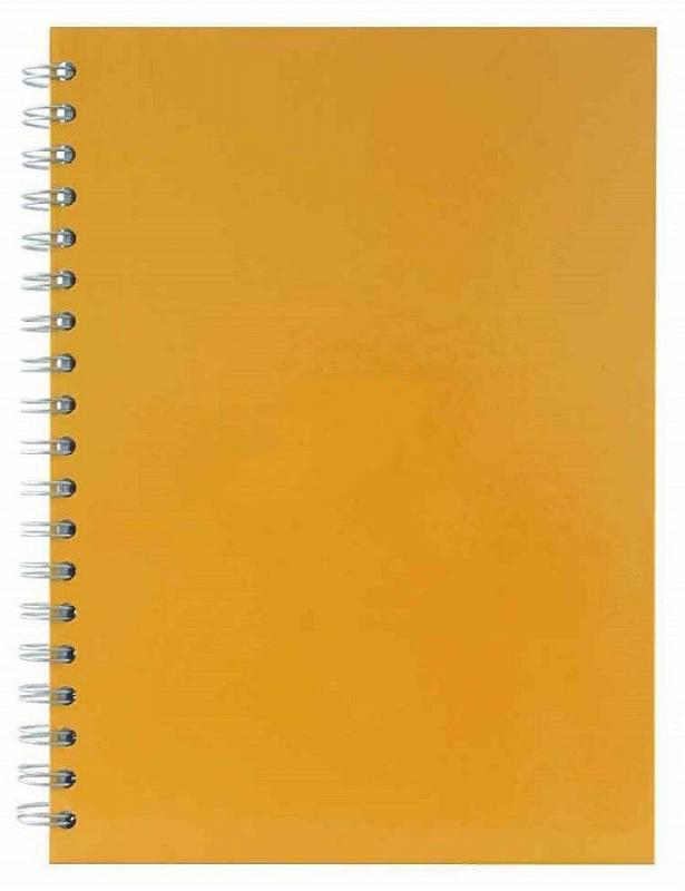 Зошит на спіралі А7 80арк., клітинка, тверда обкладинка, асорті Penmate - фото 1