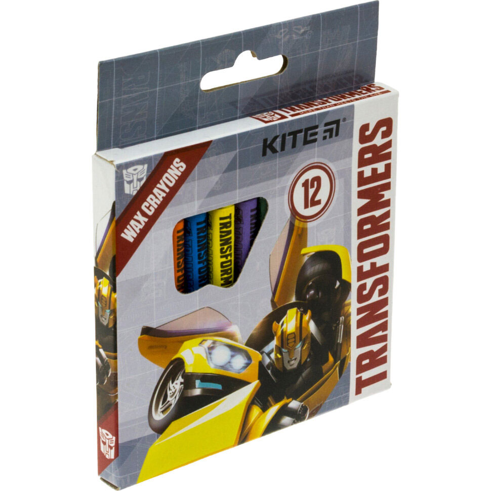 Олівці воскові 12кол. 