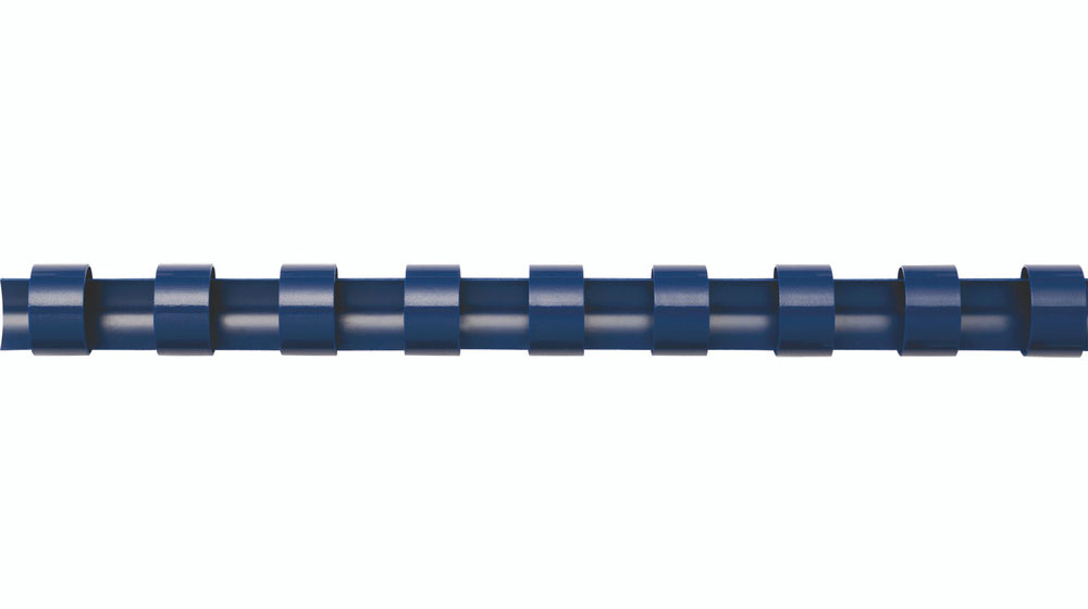 Пружины пластиковые 8мм., 45 л., 100шт./уп., син. FELLOWES - фото 1