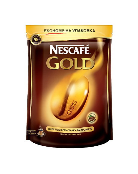 Кофе растворимый Gold 60г. в пакете Nescafe - фото 1