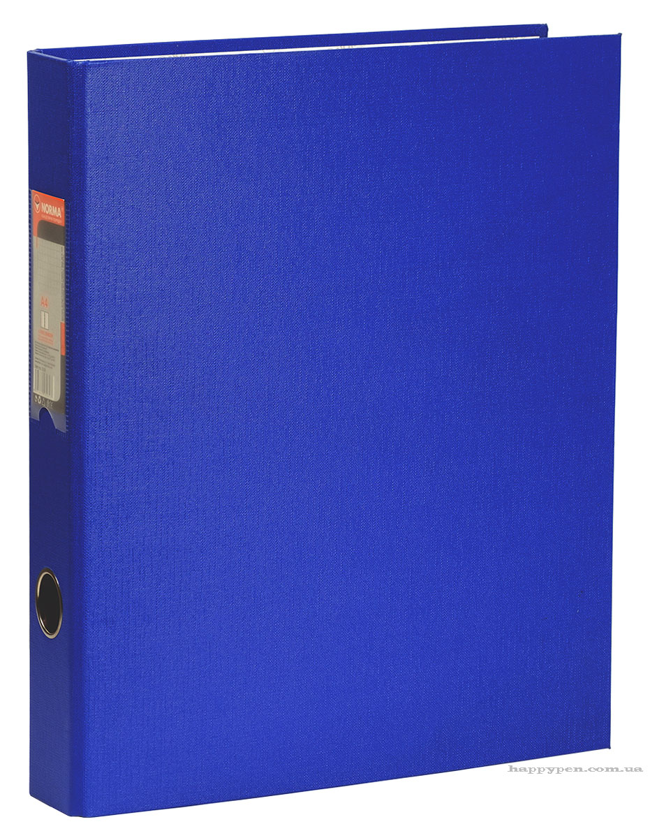 Папка А4, 50мм., 2кільця (PVC), син. NORMA - фото 2