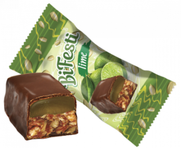 Цукерки BiFesti лайм 2,5кг. Лукас - фото 1