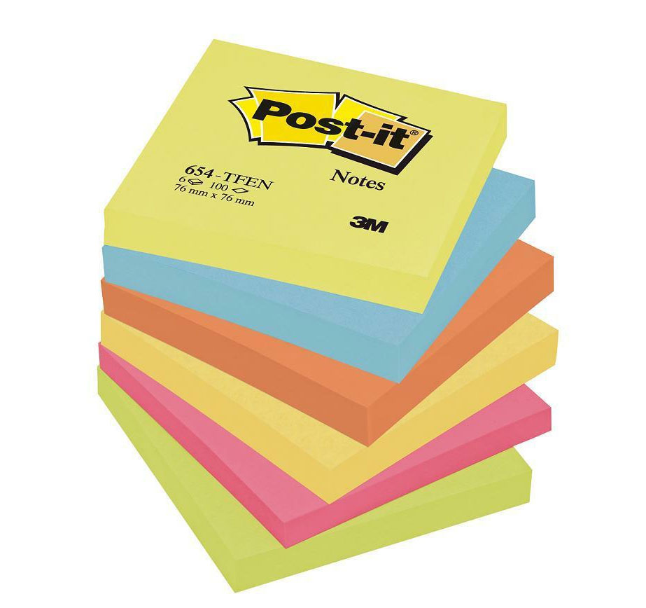 Блок паперу з клейким шаром Post-it 76*76мм.*100л, синій 3M - фото 2