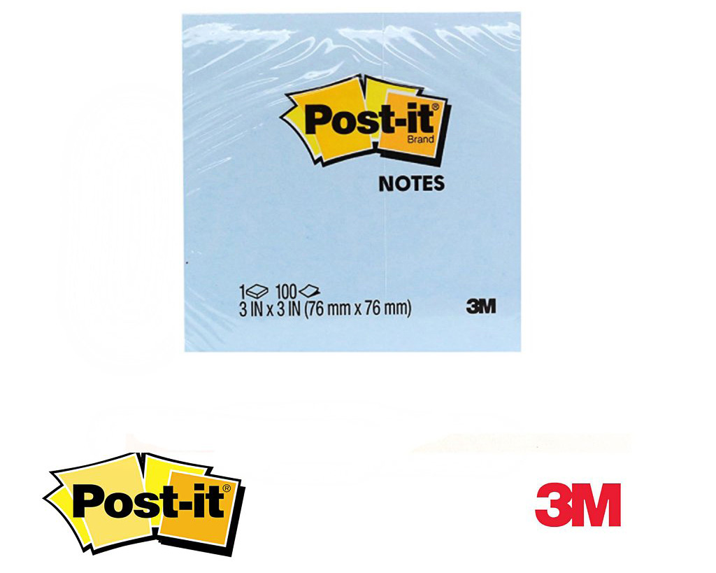 Блок паперу з клейким шаром Post-it 76*76мм.*100л, синій 3M - фото 3