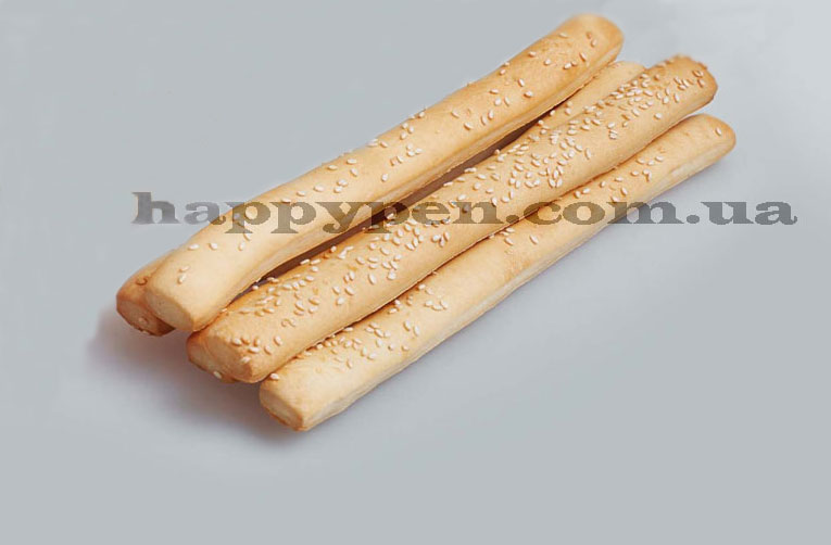 Палички Грісіні з кунжутом, 18шт*125г Україна - фото 2