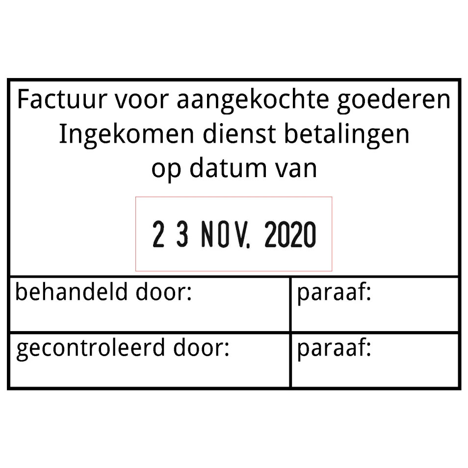 Датер з вільним полем металевий 68*47мм., 5480 Trodat - фото 4