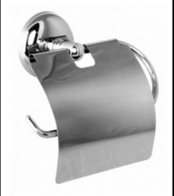 Тримач для рулонних рушників, нерж.метал.., сталь. Китай - фото 1