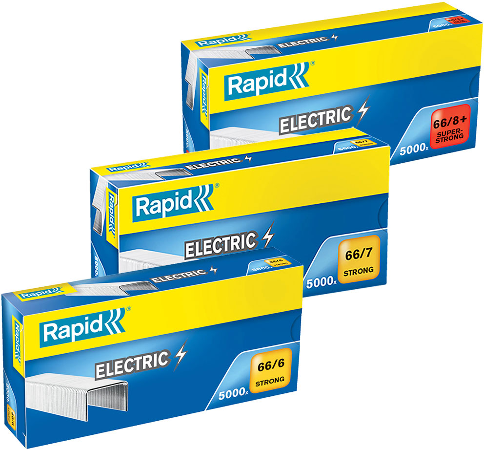 Скобы для степлера 66/7 Strong, 5000шт./уп. Rapid - фото 3