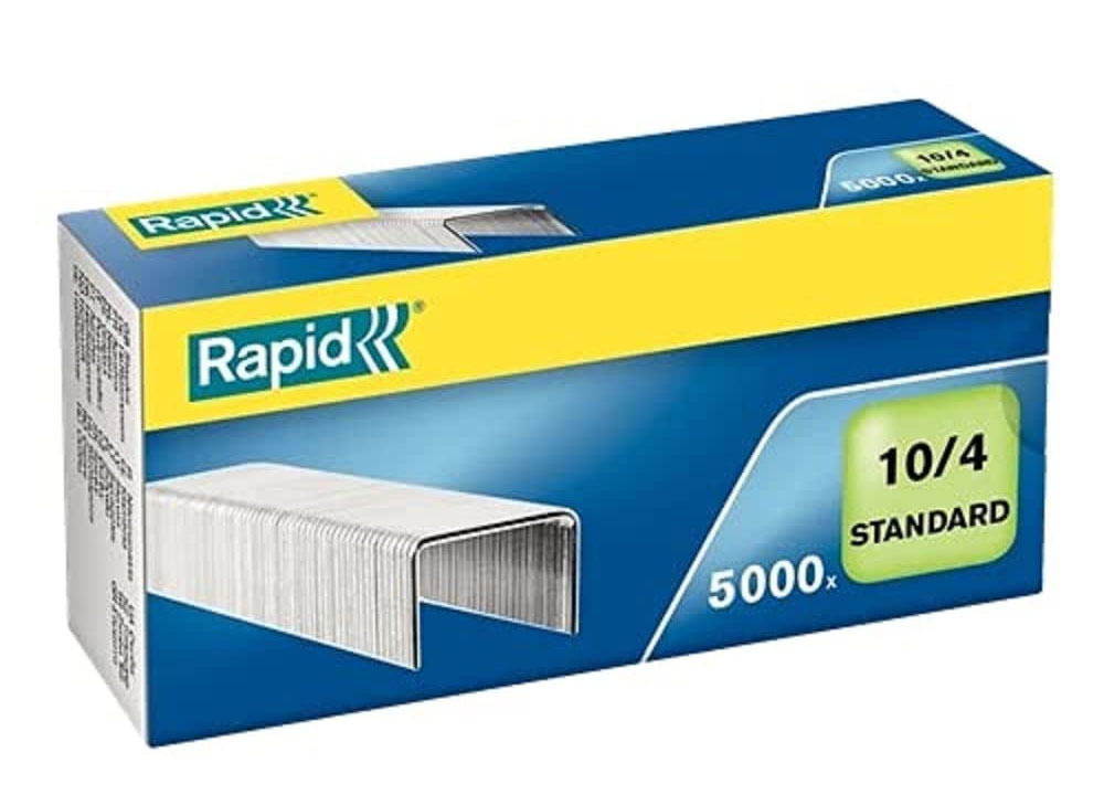 Скобы для степлера №10 (10/4) Standard, 5000шт./уп. Rapid - фото 1