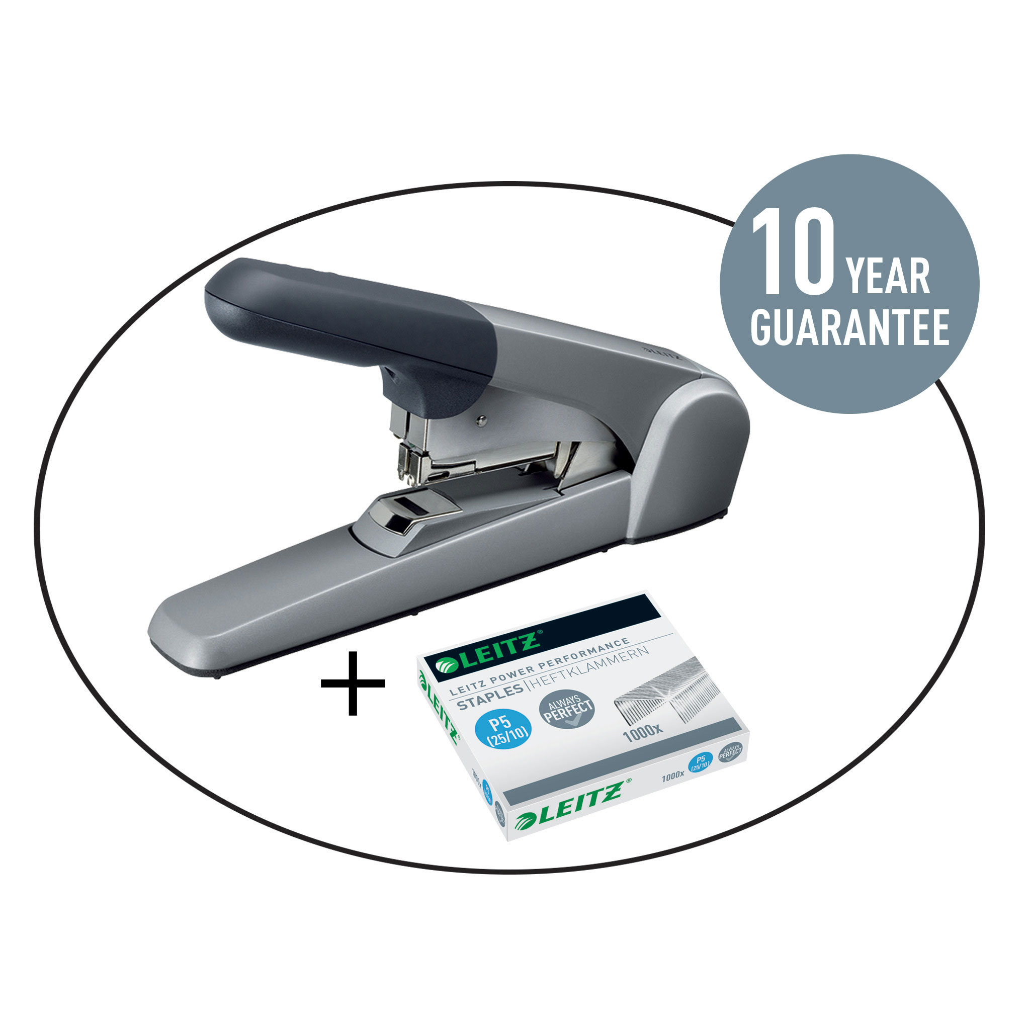 Скобы для степлера 25/10 оцинкованные, 1000шт./уп. LEITZ - фото 5