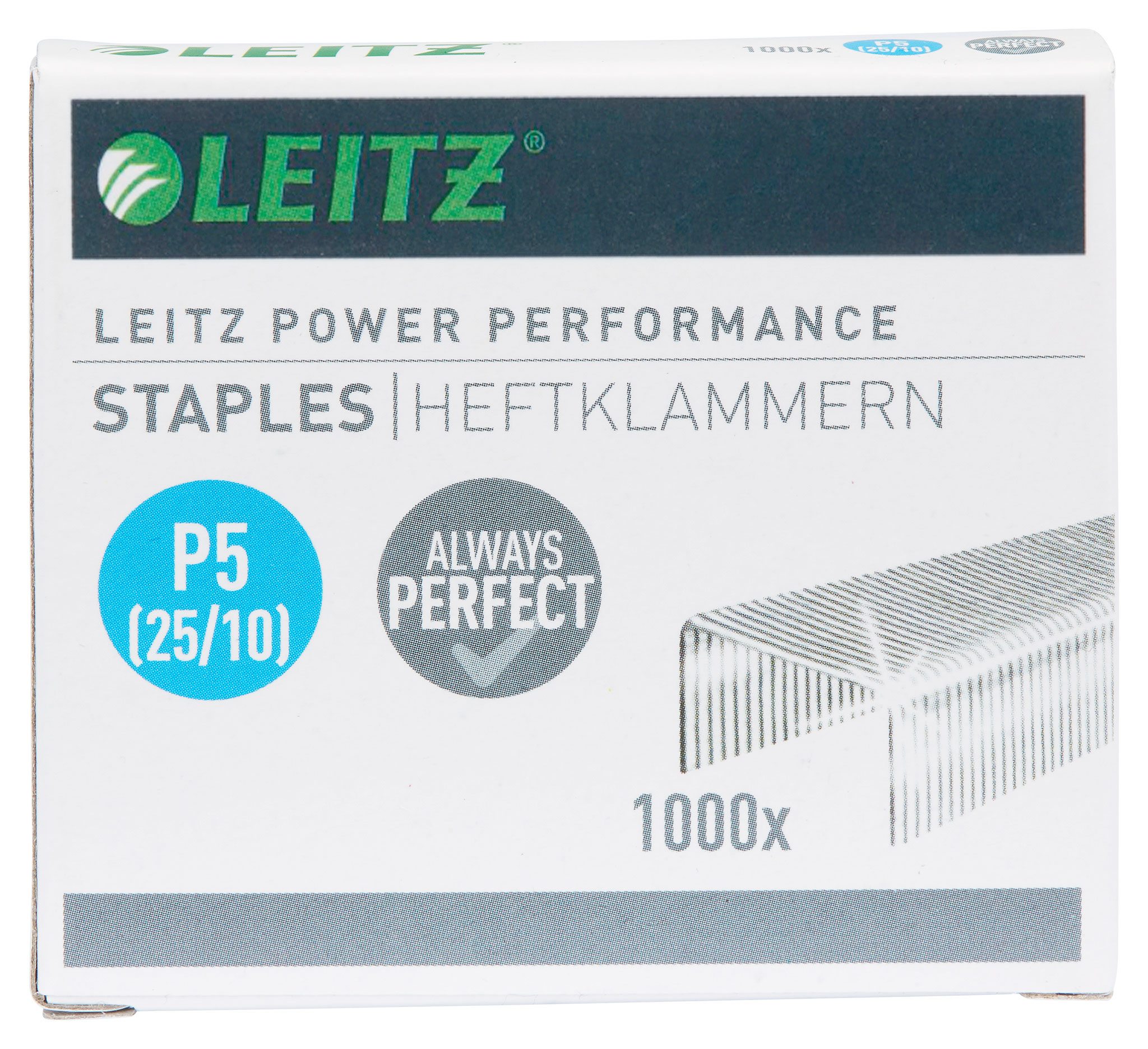 Скобы для степлера 25/10 оцинкованные, 1000шт./уп. LEITZ - фото 6