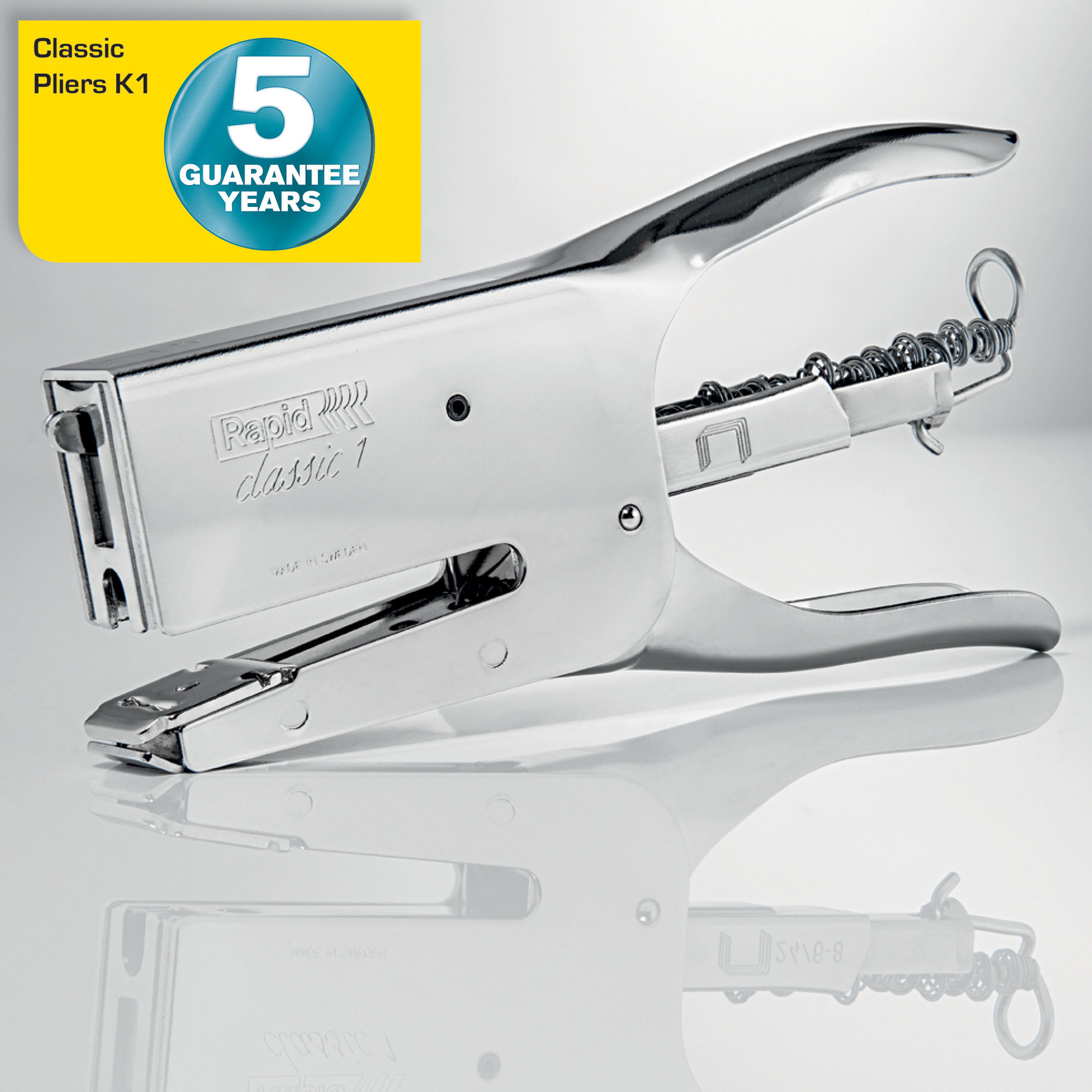 Степлер-плаер 24/6  50лист. К1, метал. сталь. Rapid - фото 3