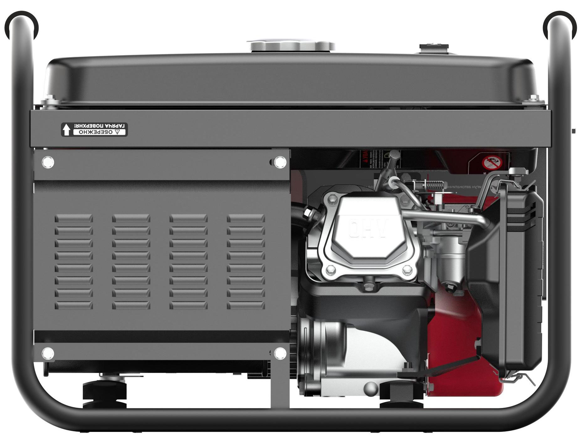 Генератор бензиновий ERGO EGS2800, 2,5/2,8кВт, мідна обмотка, ручний стартер Ergo - фото 4