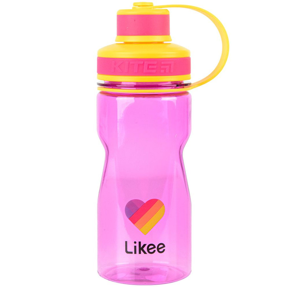 Пляшечка для води Kite 500мл,, Likee, рожев. Kite - фото 1