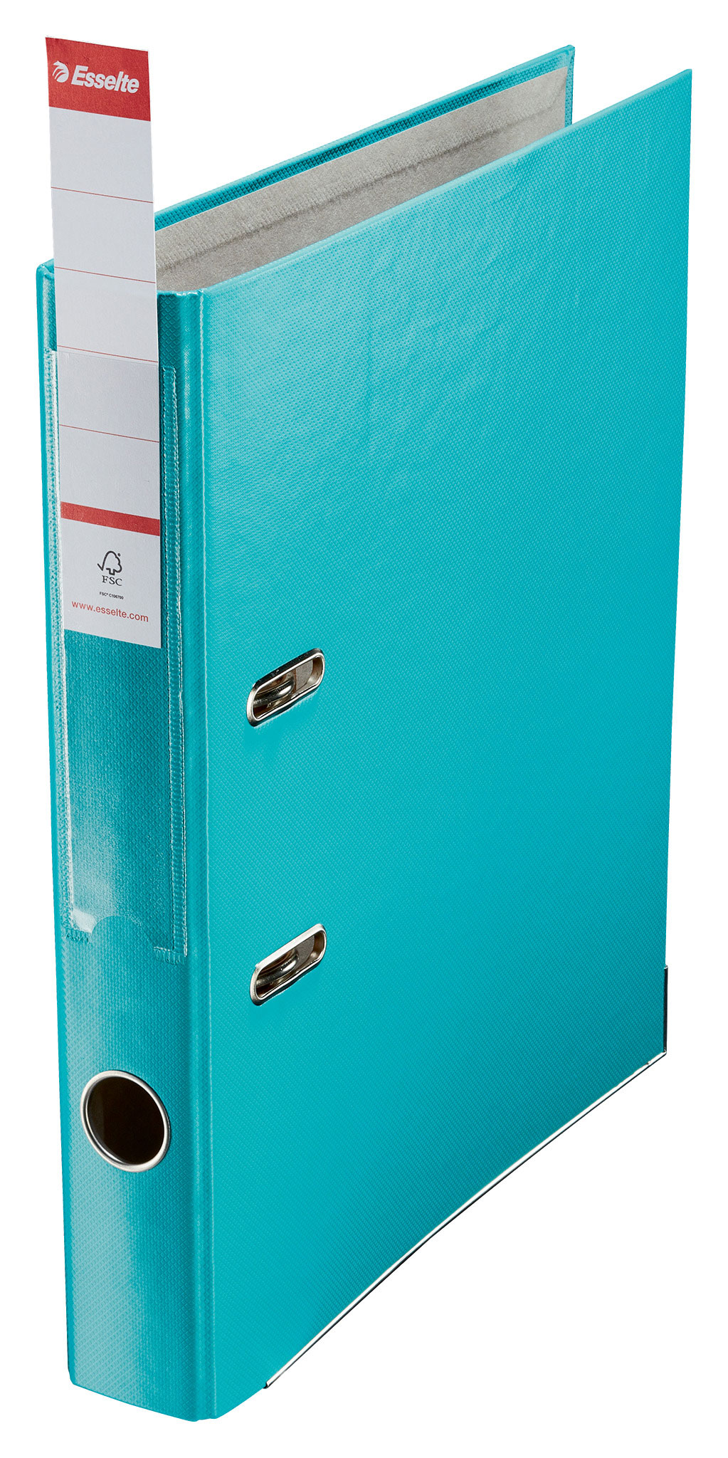 Регистратор 5см. А4 (PP), Econom, бирюз. Esselte - фото 2