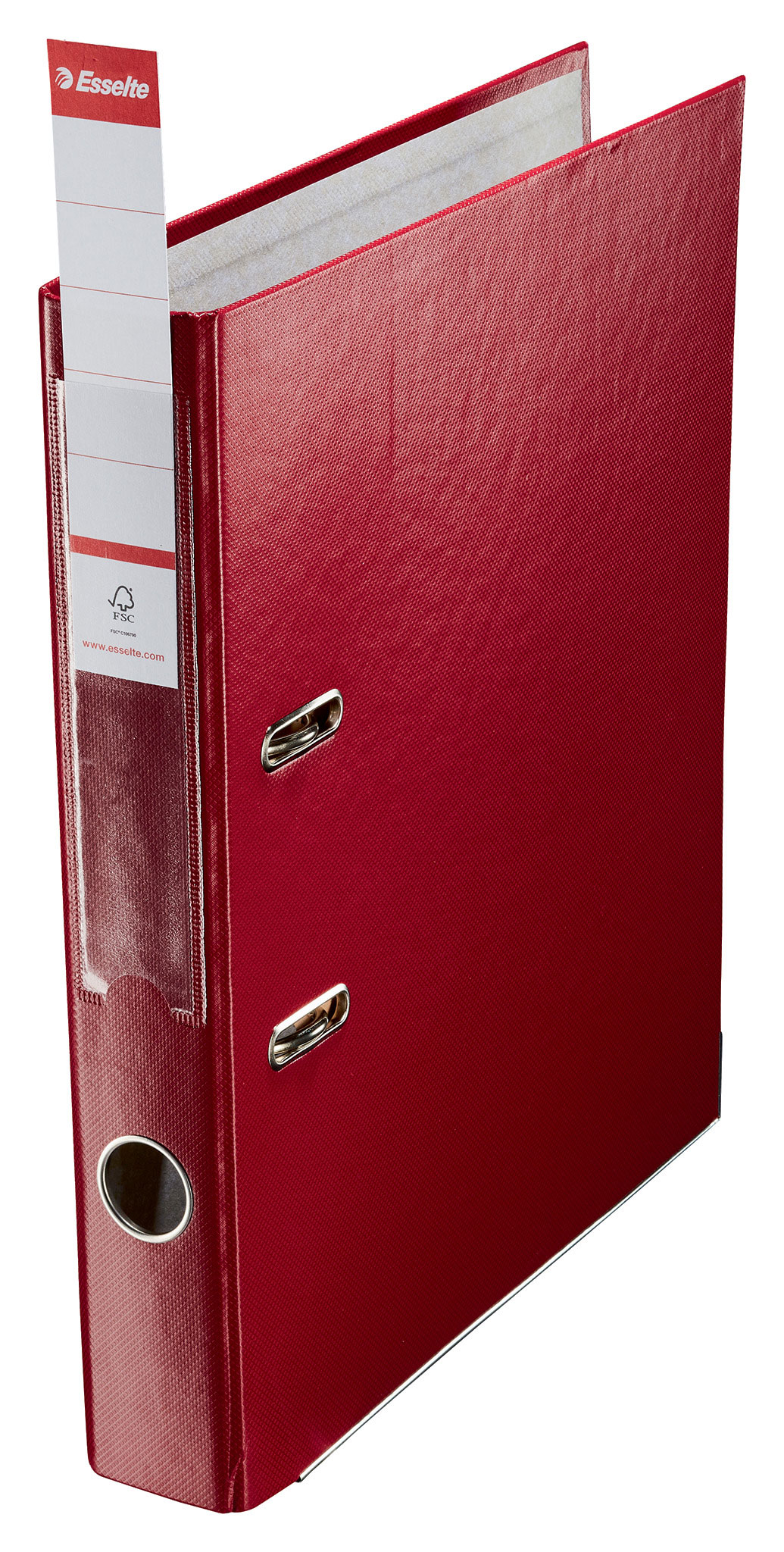 Реєстратор 5см. А4 (PP), Econom, бордо Esselte - фото 3