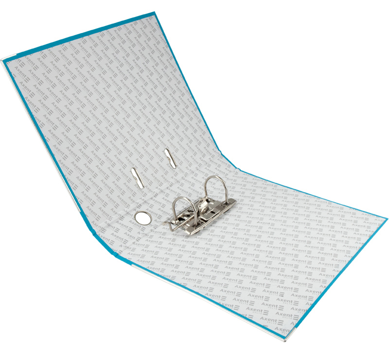 Регистратор 5см. А4 (PP), односторонний, св.-голубой Axent Delta - фото 1