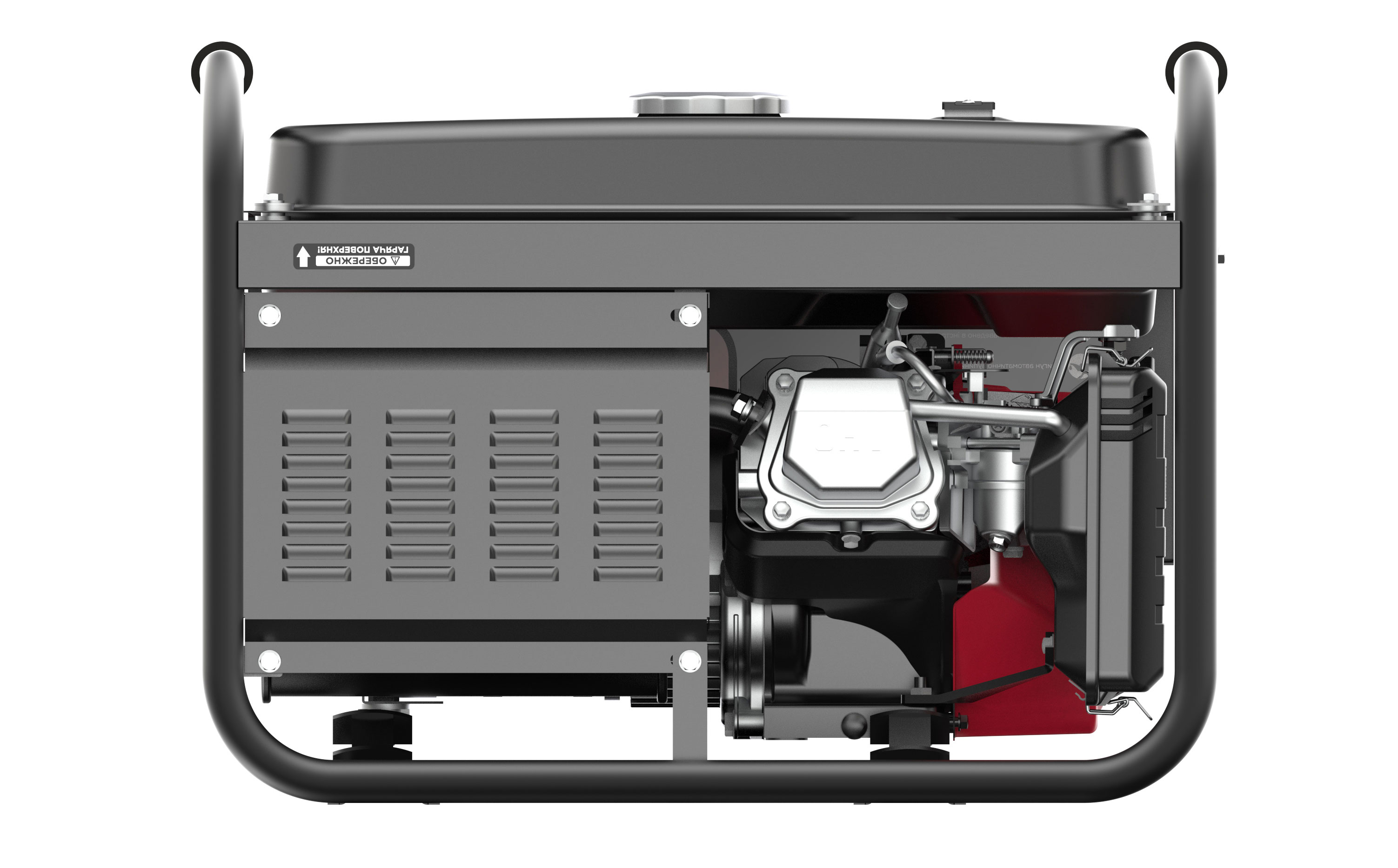 Генератор бензиновий ERGO EGS3000E, 2,8/3,0кВт, мідна обмотка, електростартер Ergo - фото 2