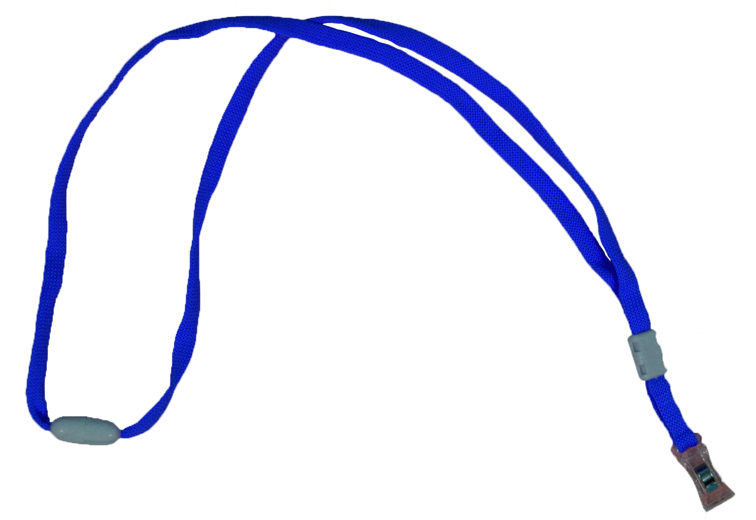 Стрічка для бейджа 45см., син. Scholz - фото 2