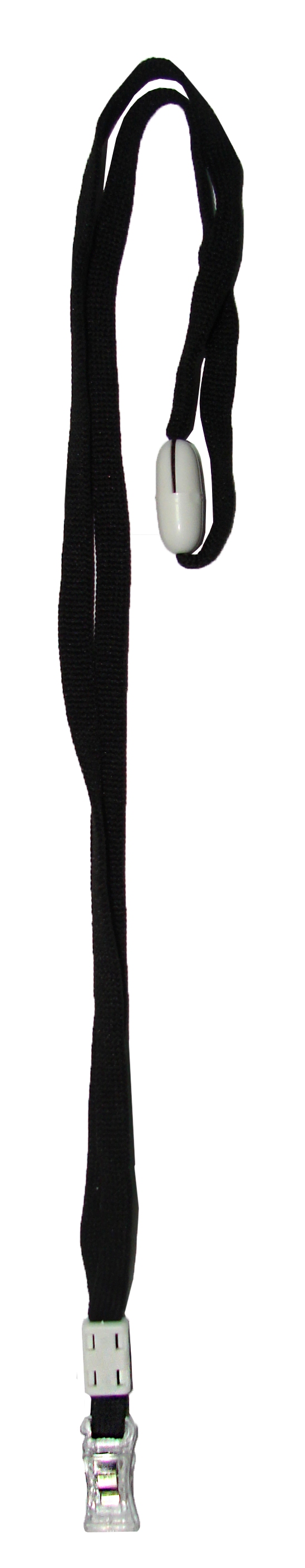 Стрічка для бейджа 45см., чорн. Scholz - фото 2