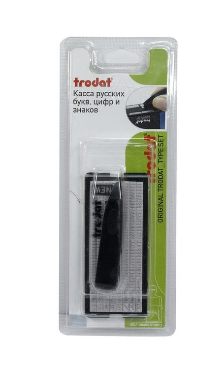 Каса літер 3мм., Рос/Укр 6003 Trodat - фото 4