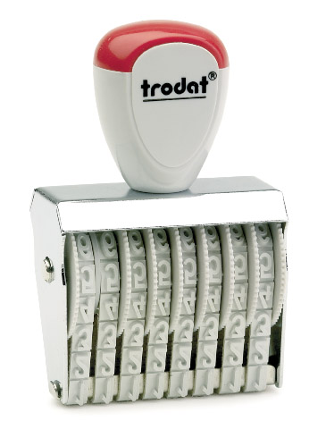 Нумератор стрічковий 8-розрядний 5мм. Trodat - фото 1