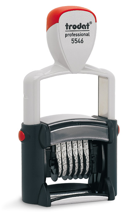 Нумератор 6-разрядный, 4мм., метал. Trodat - фото 1