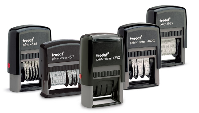 Нумератор 6-разрядный, пластик. 4846 Trodat - фото 2